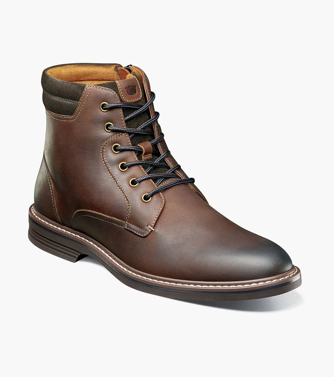 Norwalk Plain Toe Lace Boot