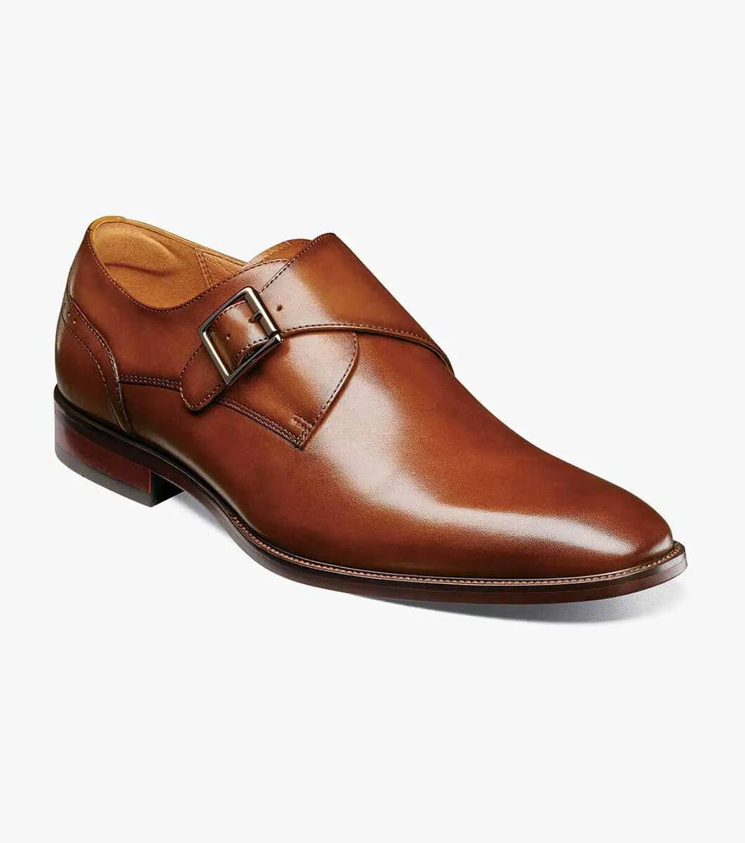 Sorrento Plain Toe Single Monk Strap