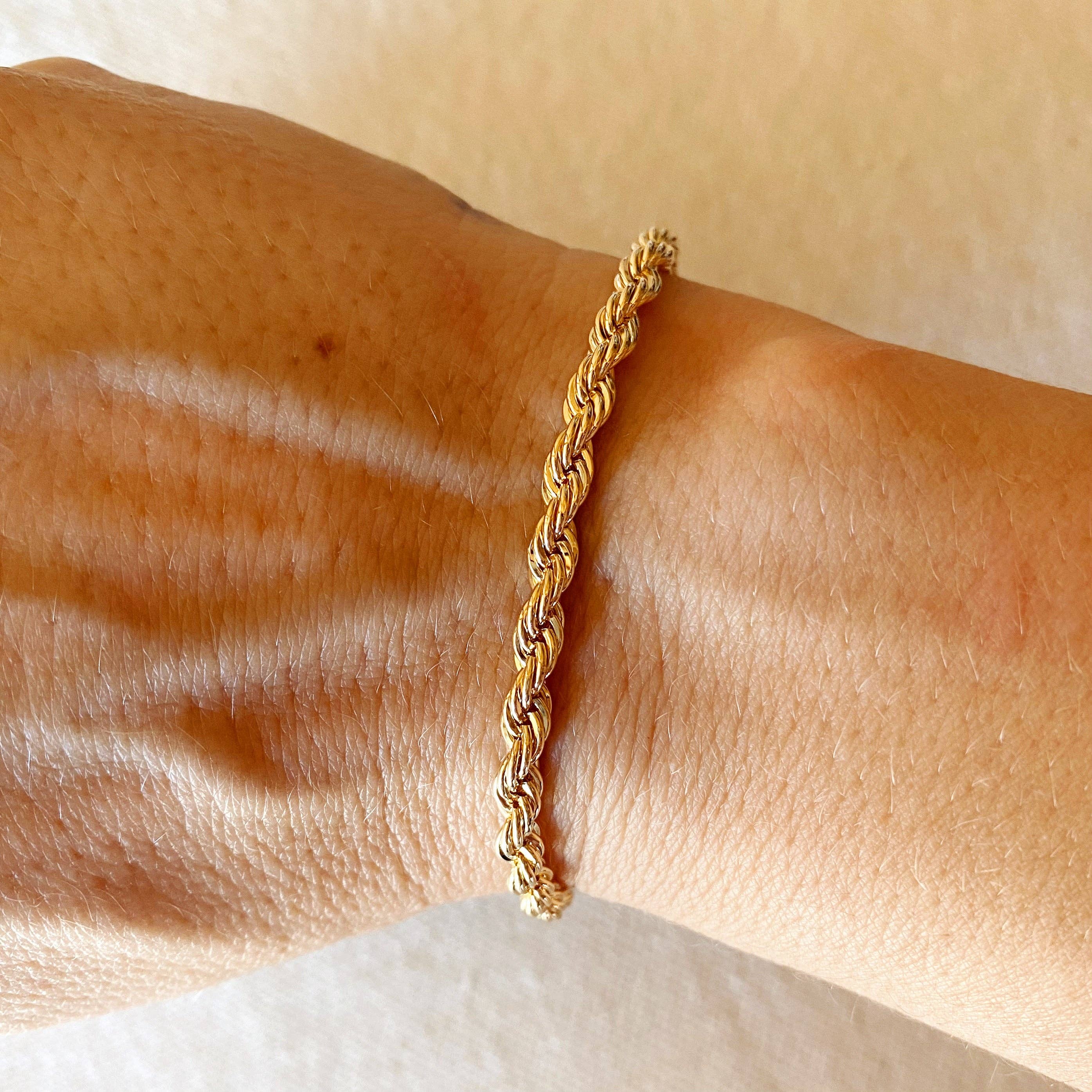 Bracelet Gold Filled Rope