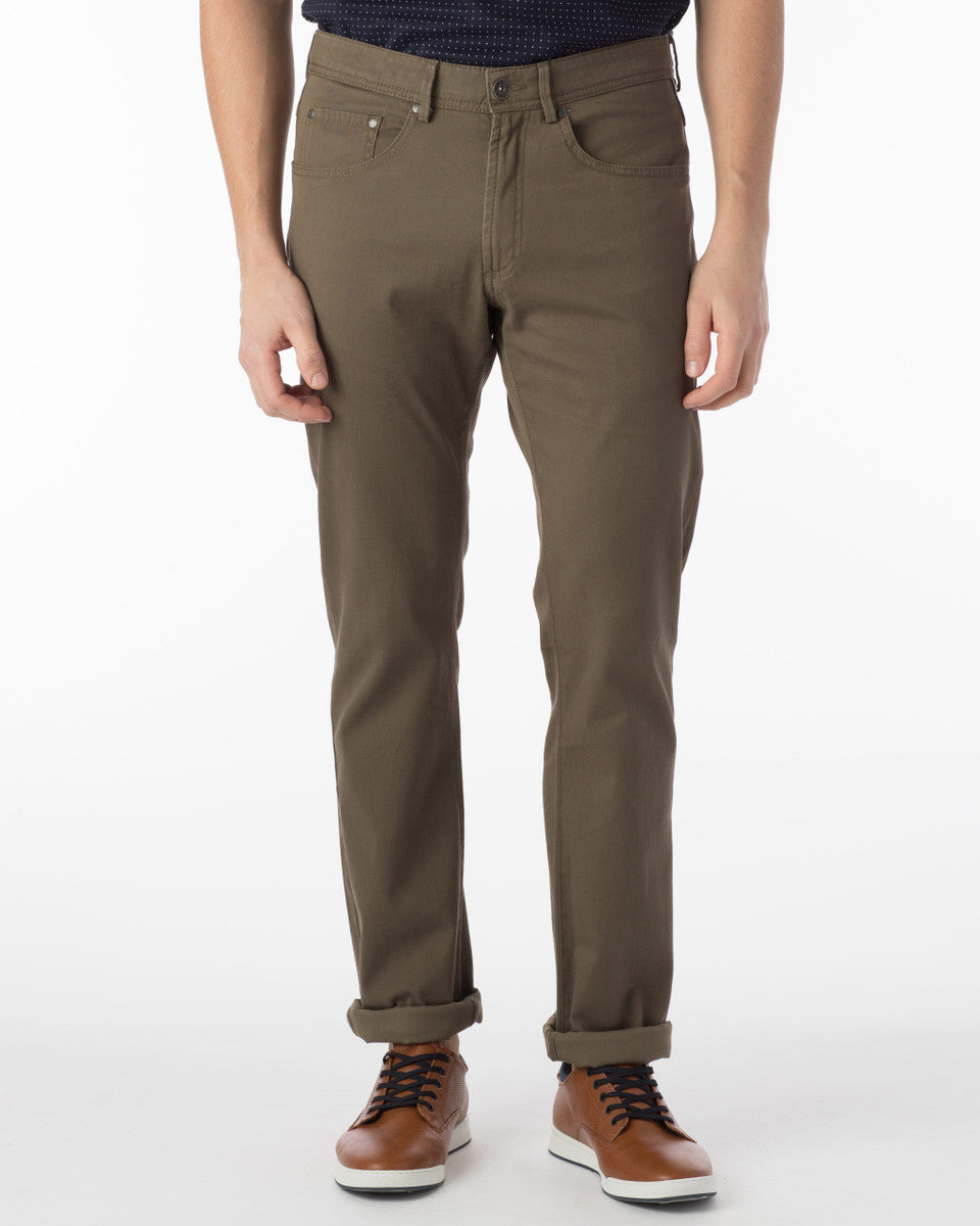 Pima Cotton 5 Pocket Trousers