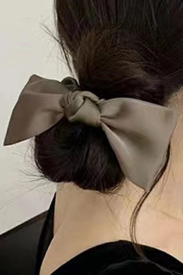 Satin Bow Scrunchie