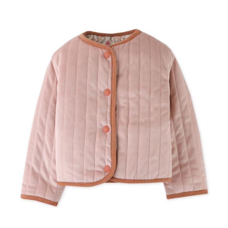 Reversible Pink Quilted Jacket