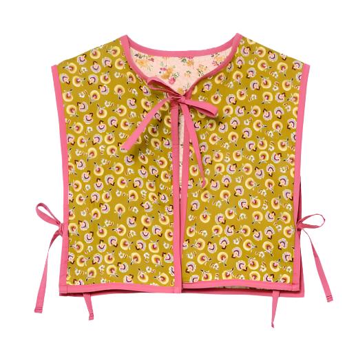 Reversible Floral Side Tie Vest