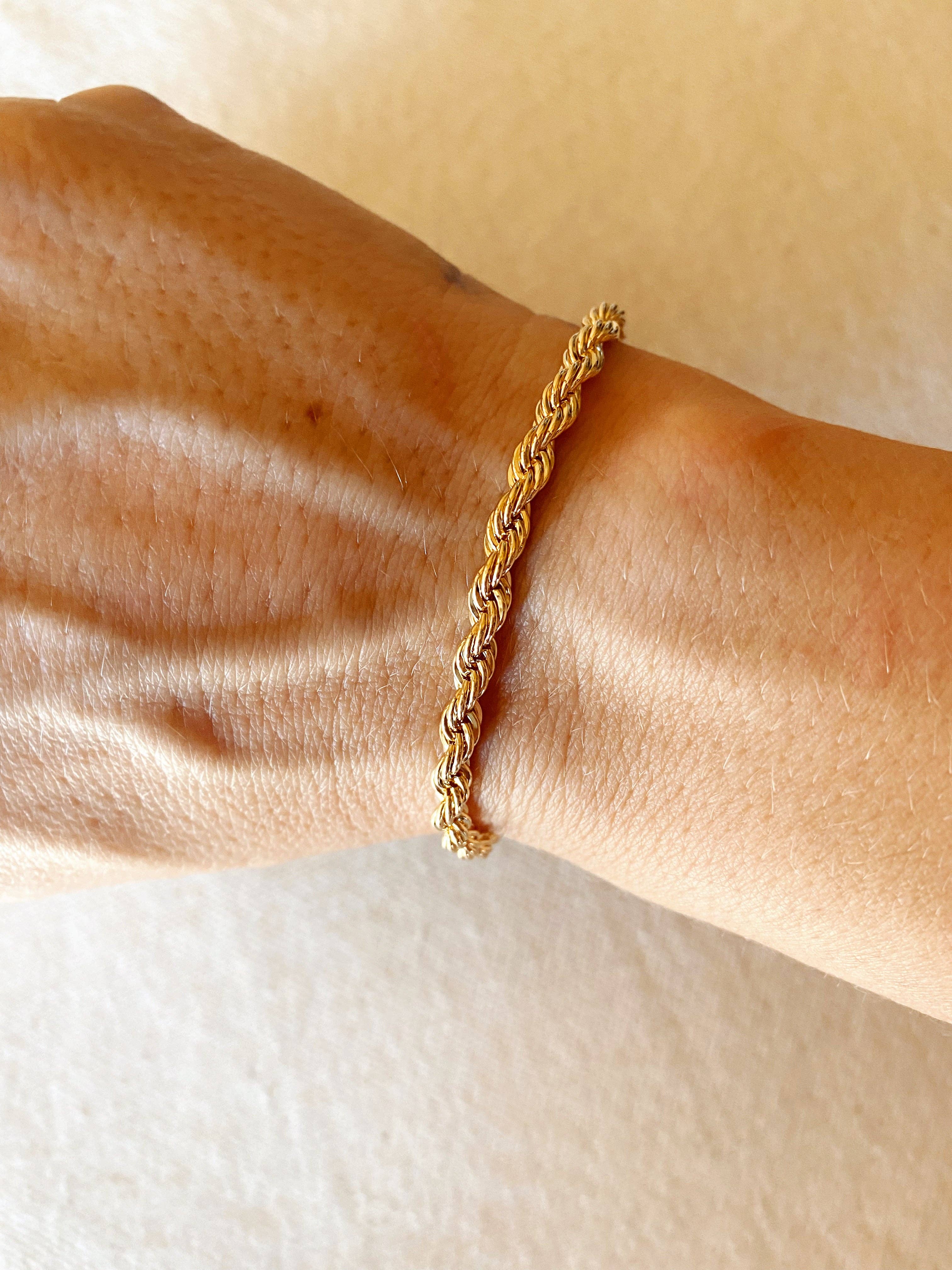 Bracelet Gold Filled Rope