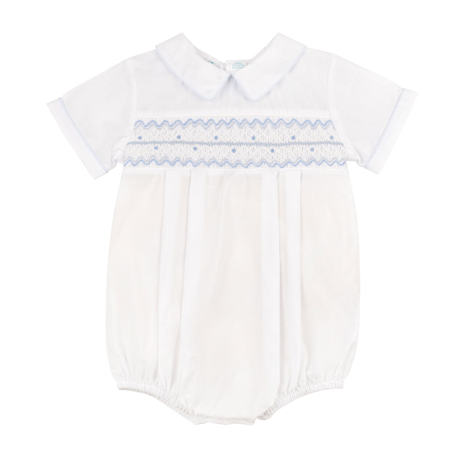 Boys Wave Smocked Romper