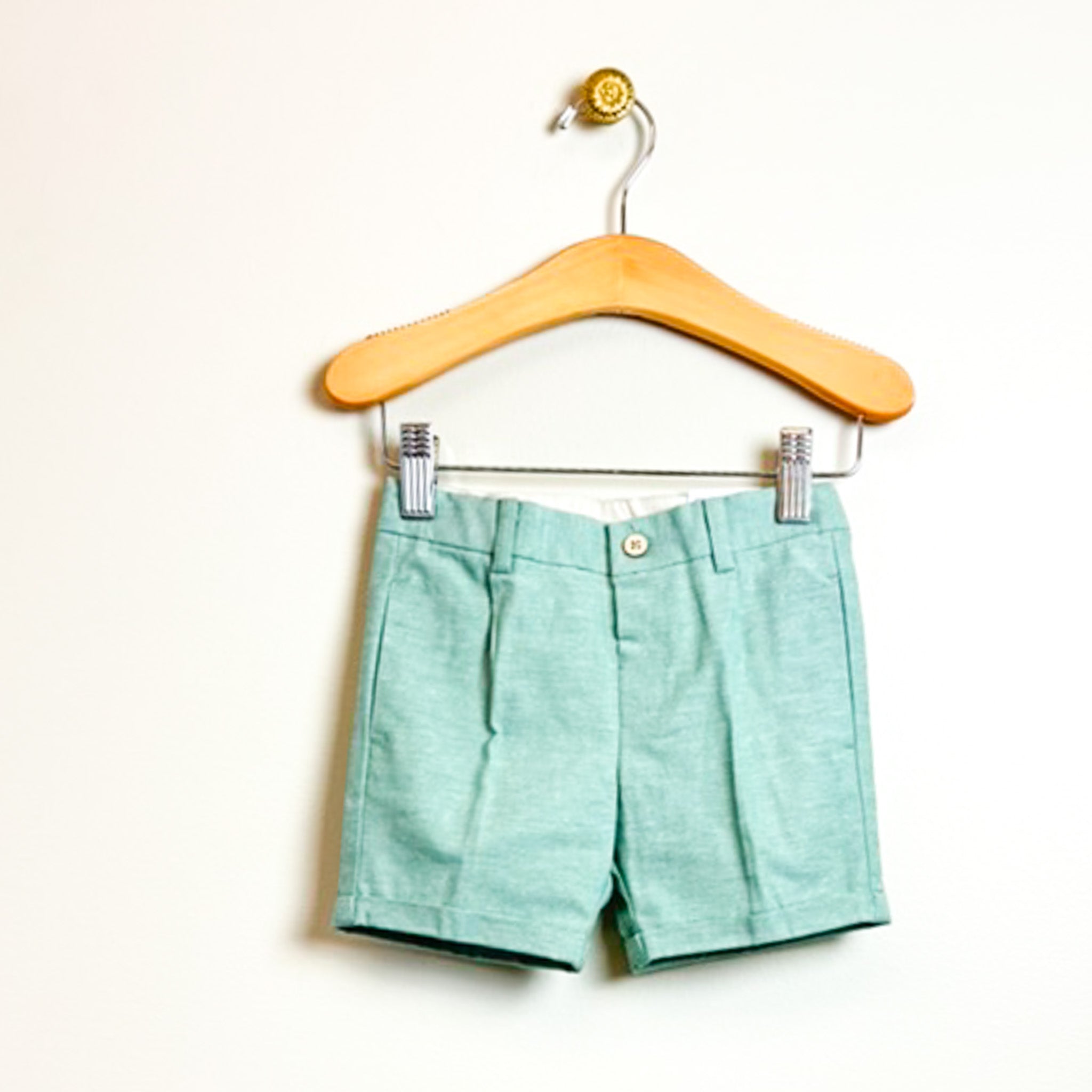 Celery Linen Dressy Short