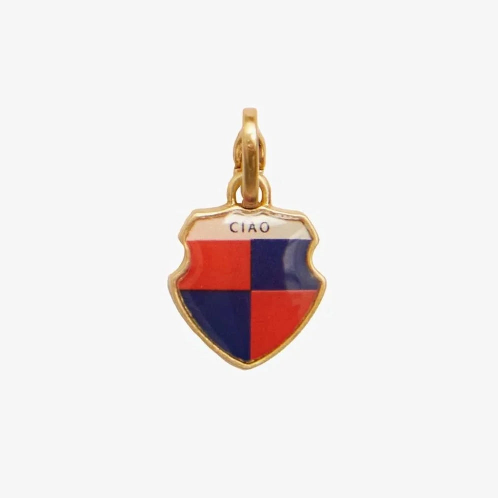 Clare V Crest Charm