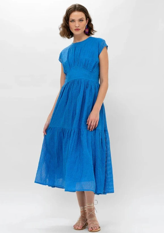 Oliphant Delray Ocean Blue Dress