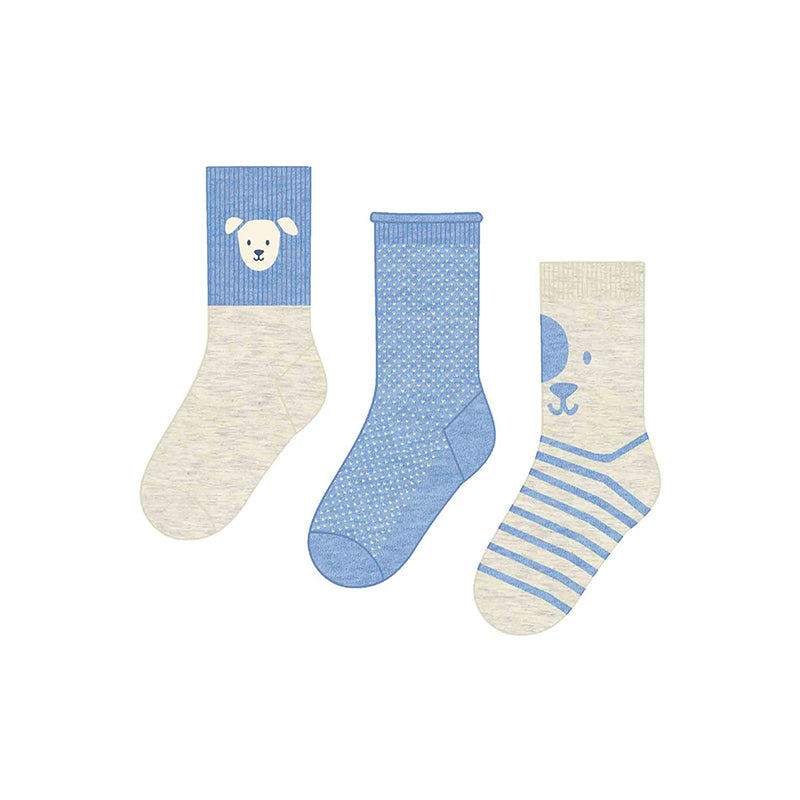 3 pack Doggie Infant sockset