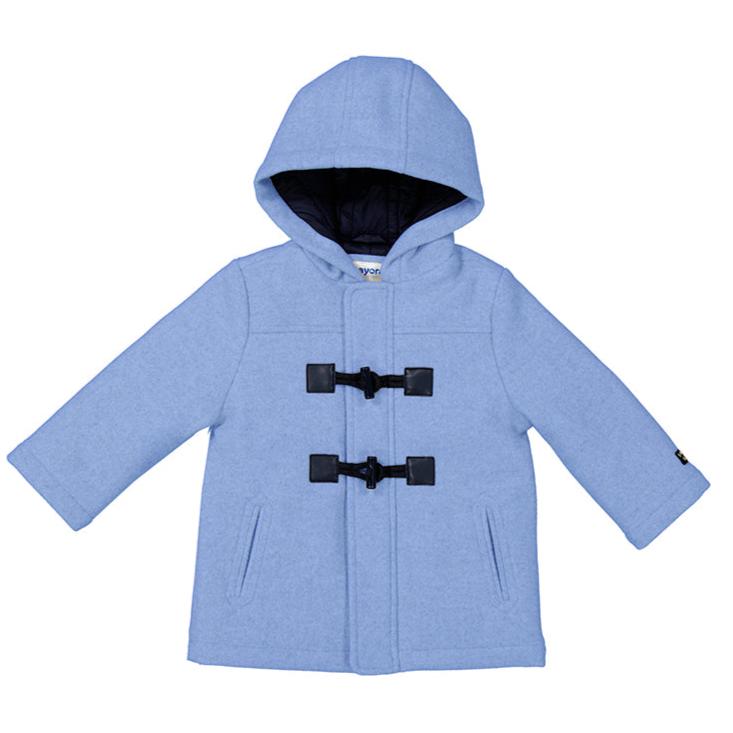 Light Blue Toggle Overcoat