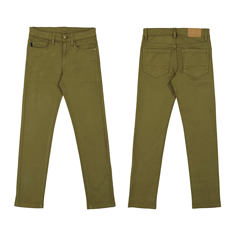 Khaki 5 Pocket Slim Pant