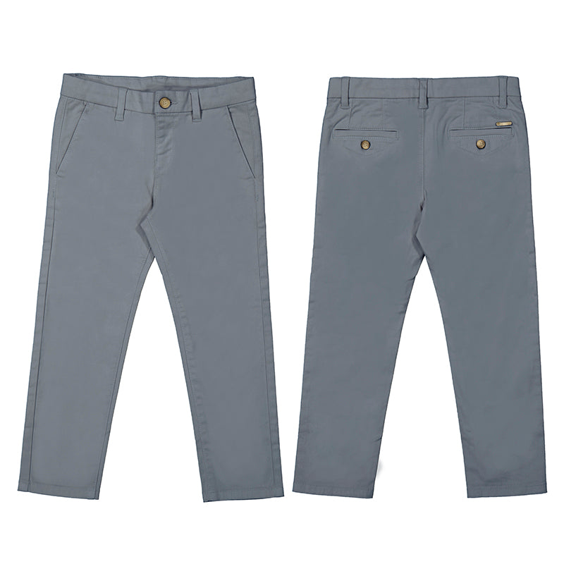 Cloud Blue Twil Trouser