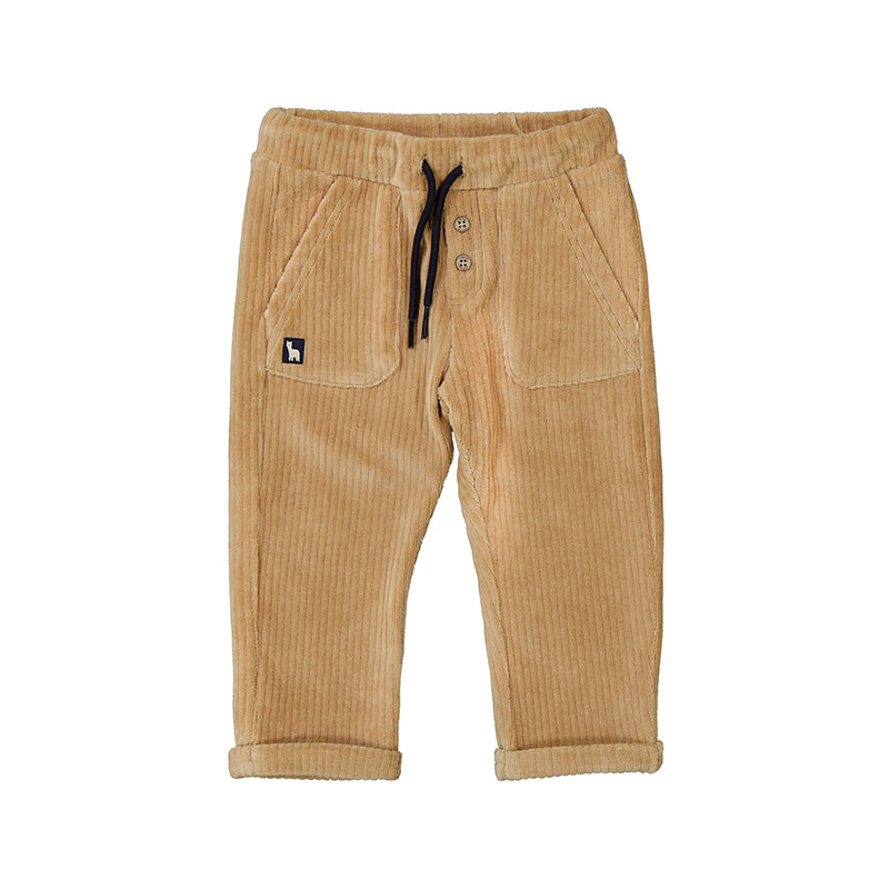 Toffee Wide Corduroy Infant Pant