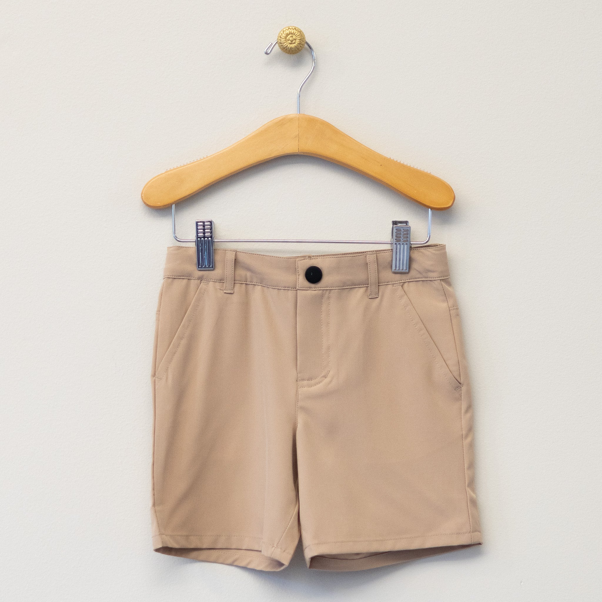 Khaki 5-Pocket Short