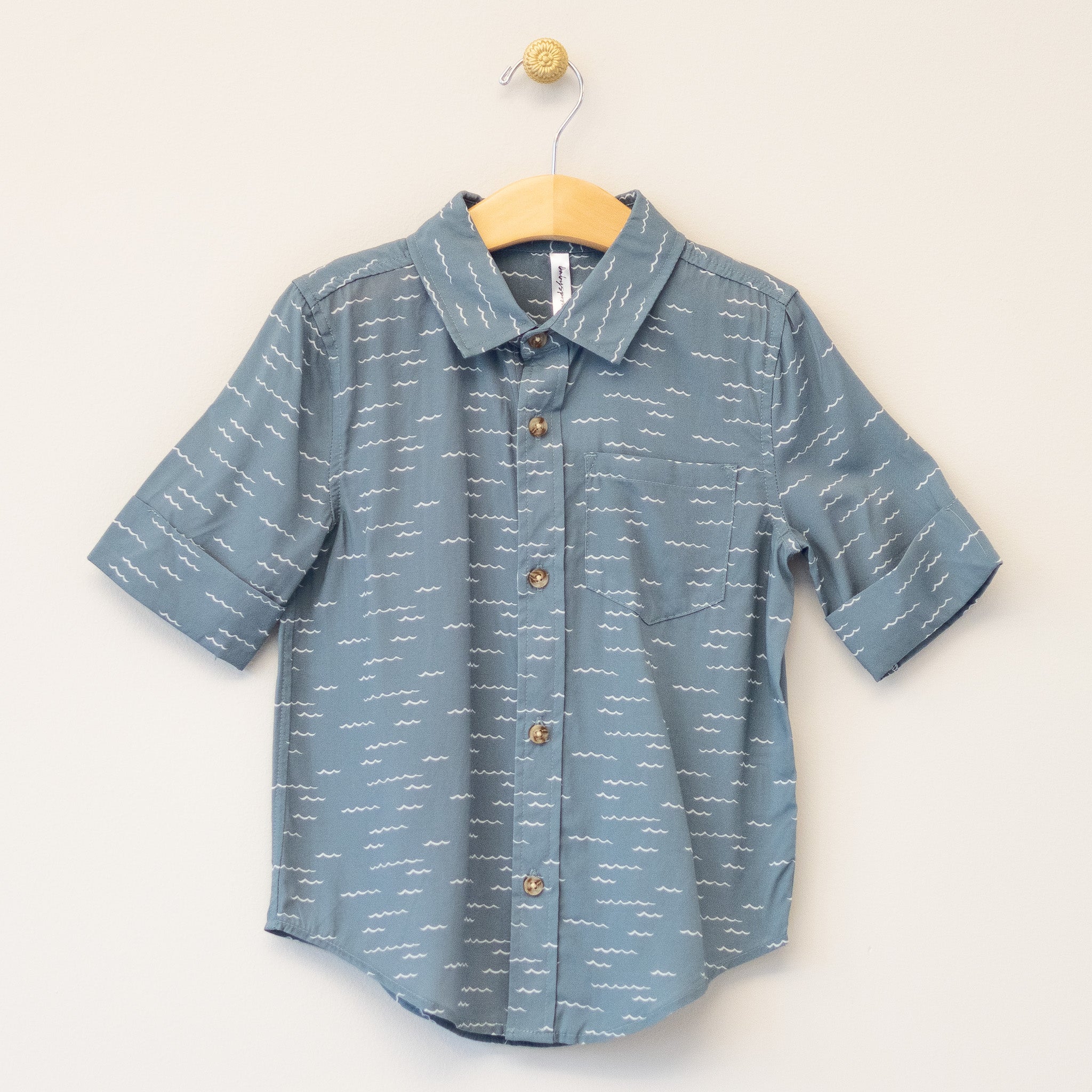 Storm Blues Waves Shirt