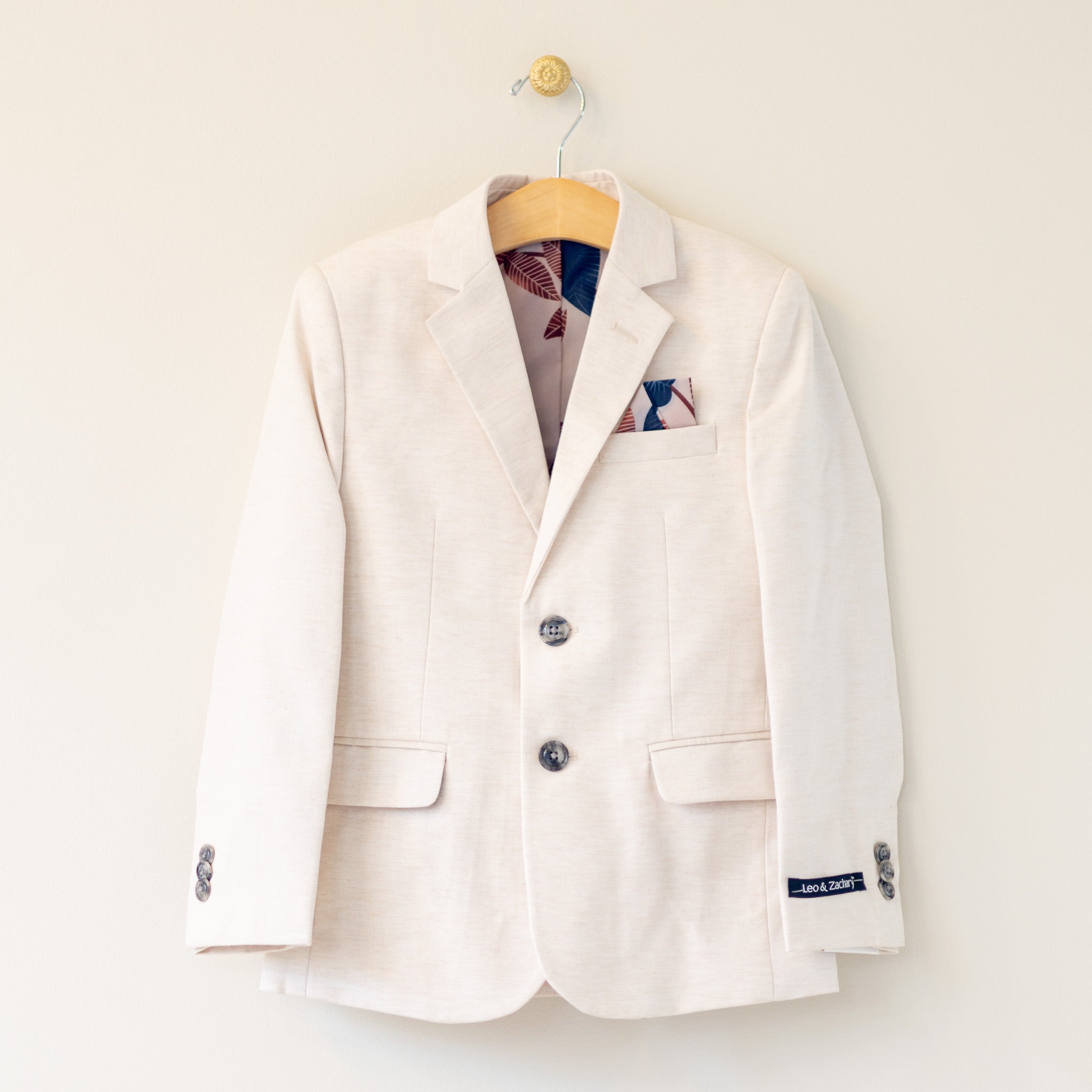 Havana Beige Linen Blazer