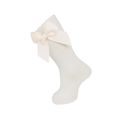 Infant Knee Sock with Side Bow