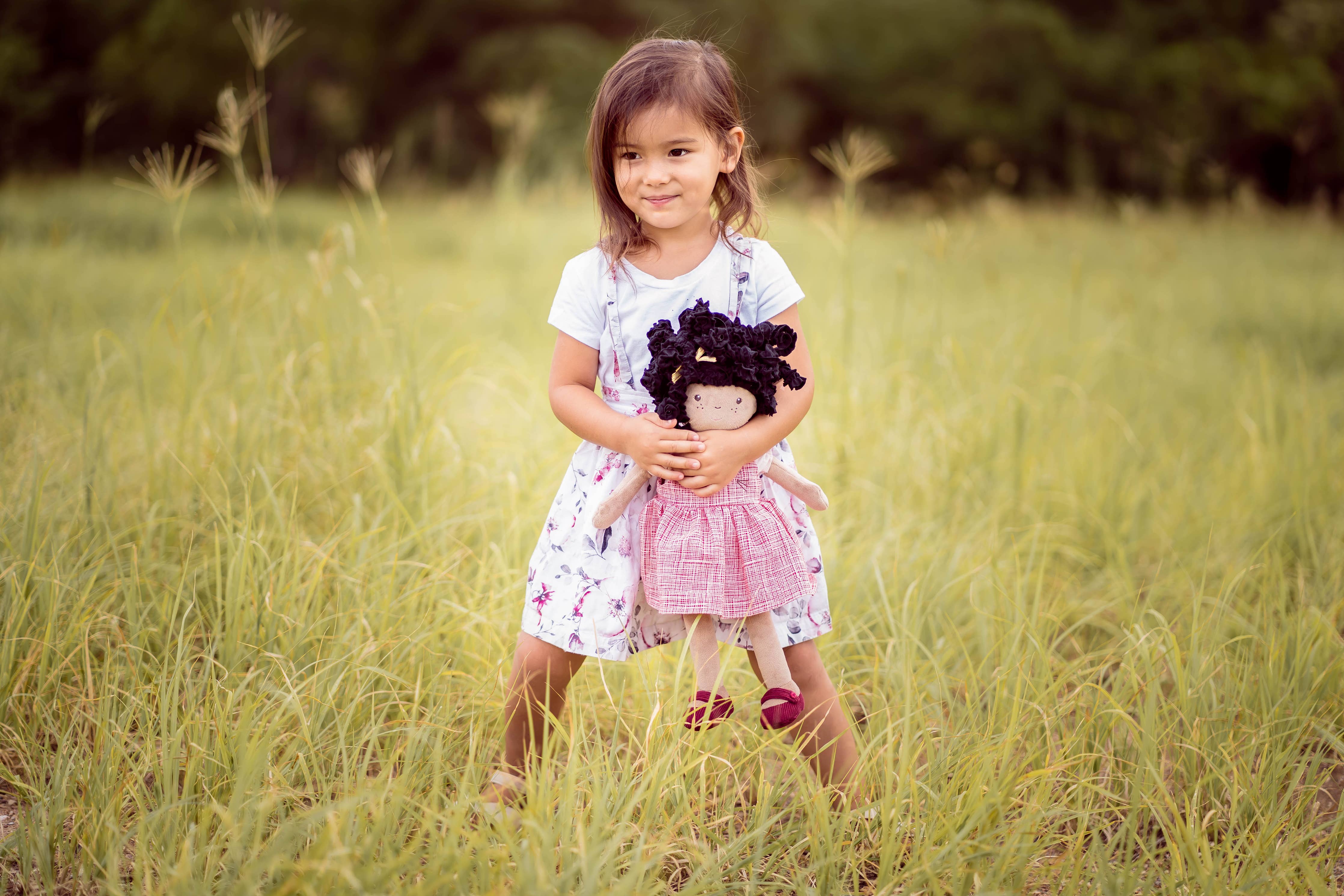 Madison Girl Doll in Red Dress