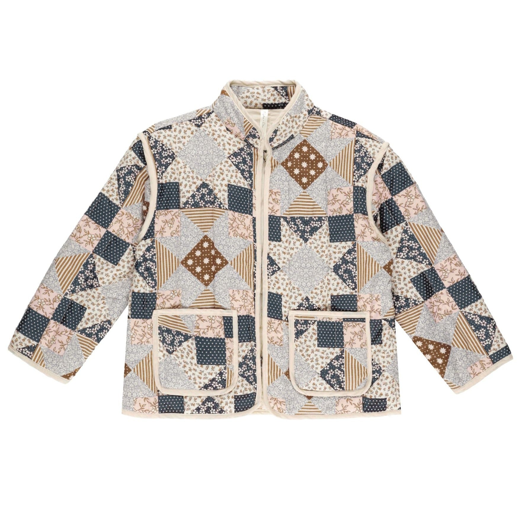 Rylee & Cru Patchwork Quilted Jacket