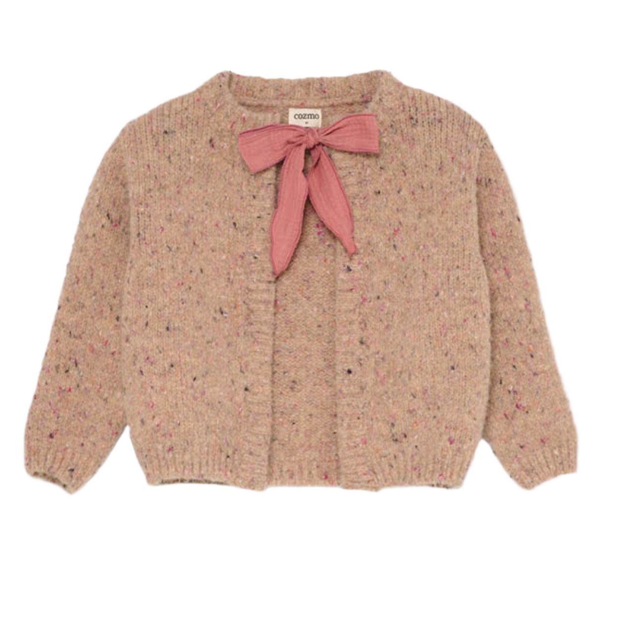 Mauve Speckle Cardigan