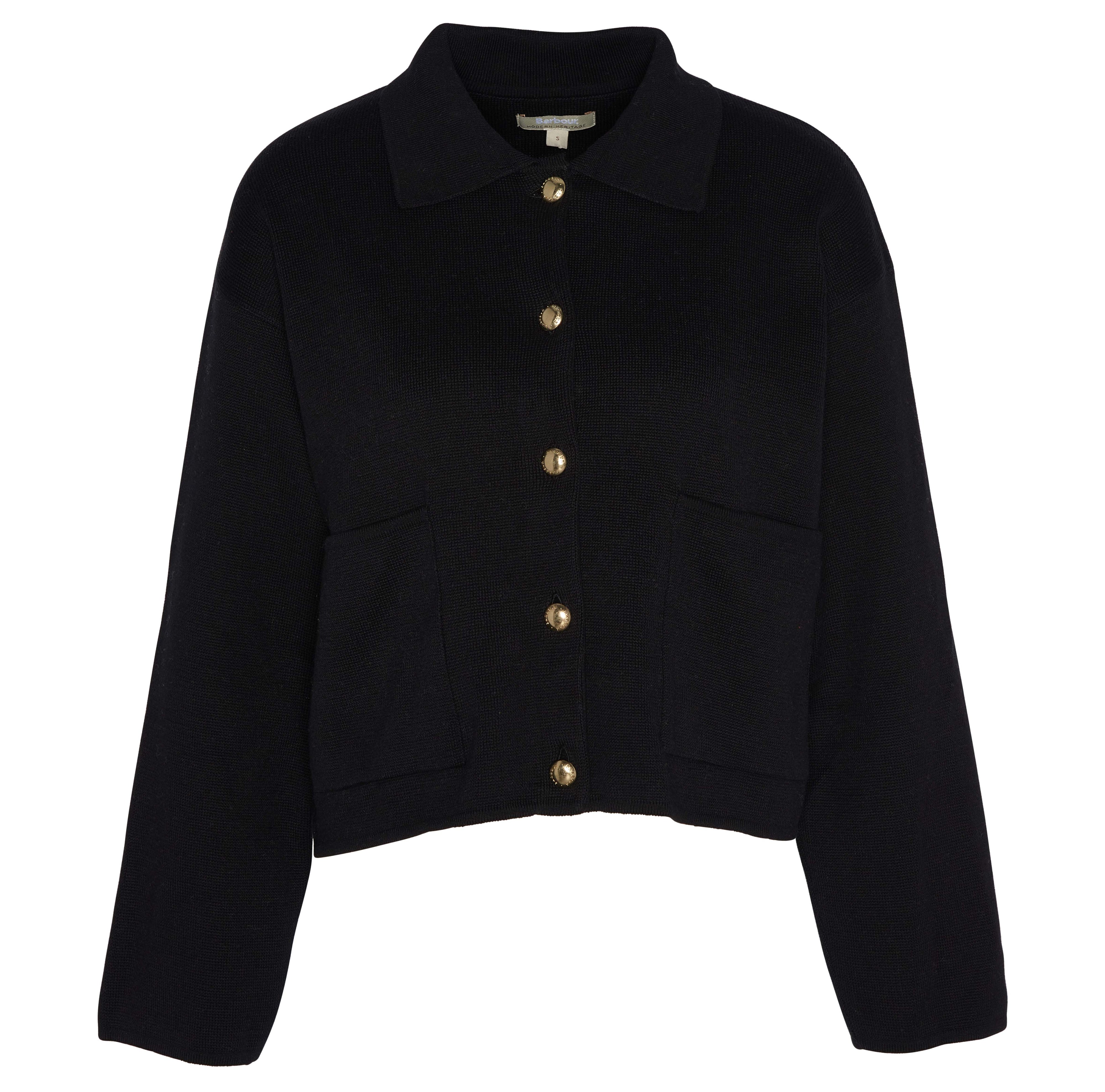 Barbour Black Cardigan