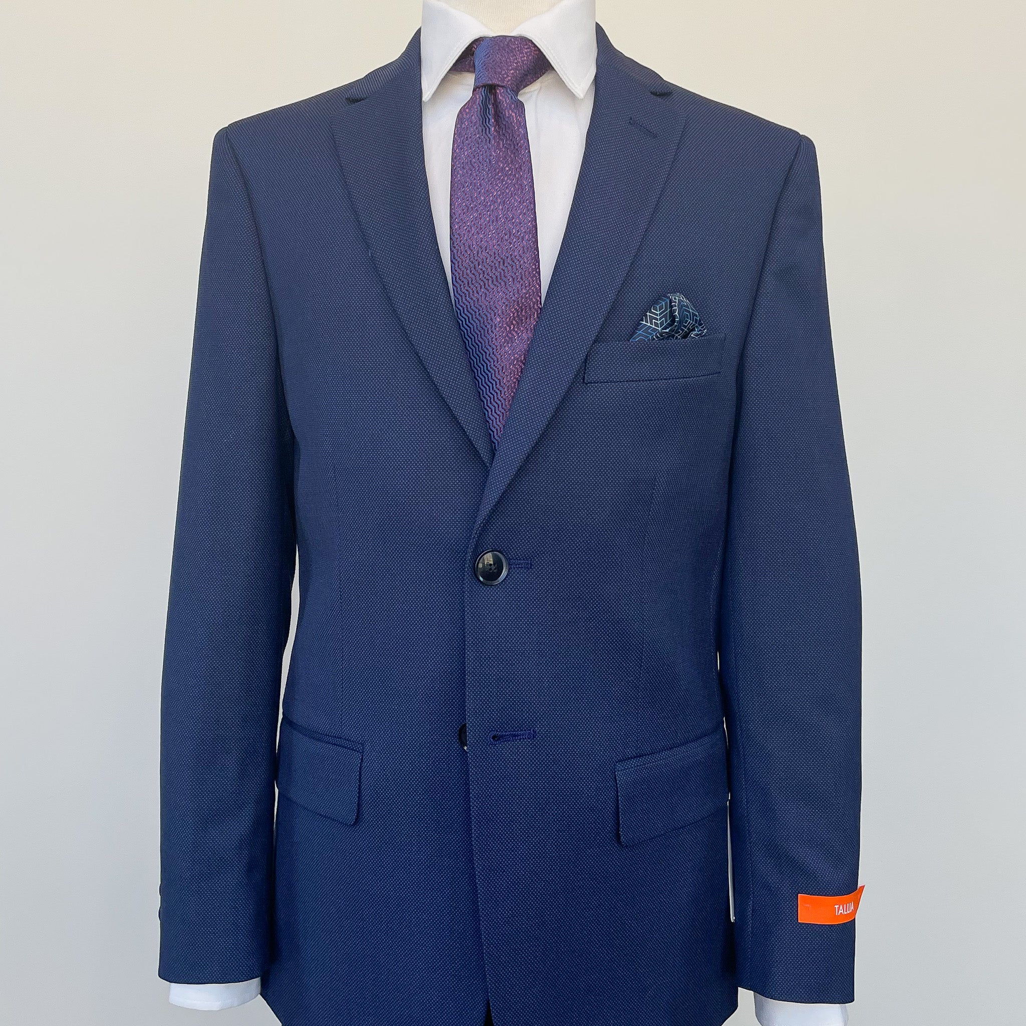 Royal Blue Nailhead Suit